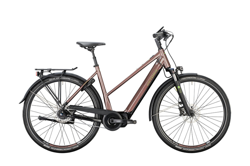 Victoria elektrische trekkingfiets etouring 11.7 mod. 22 ebike vict.e-tour. 11.7 28 48 trap.5sp orange