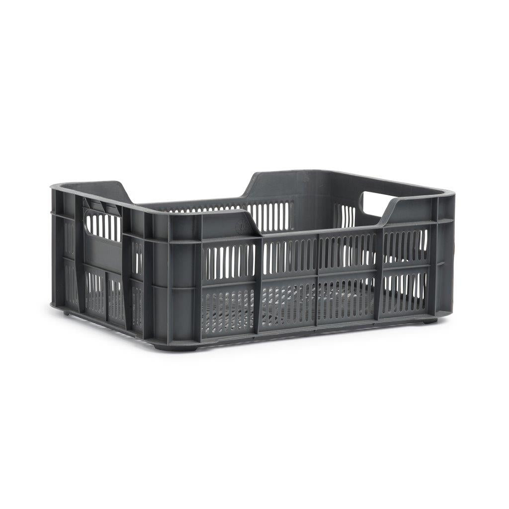 Urban proof fietskrat helsinki kunststof 11l 40x30x15 cm as grijs