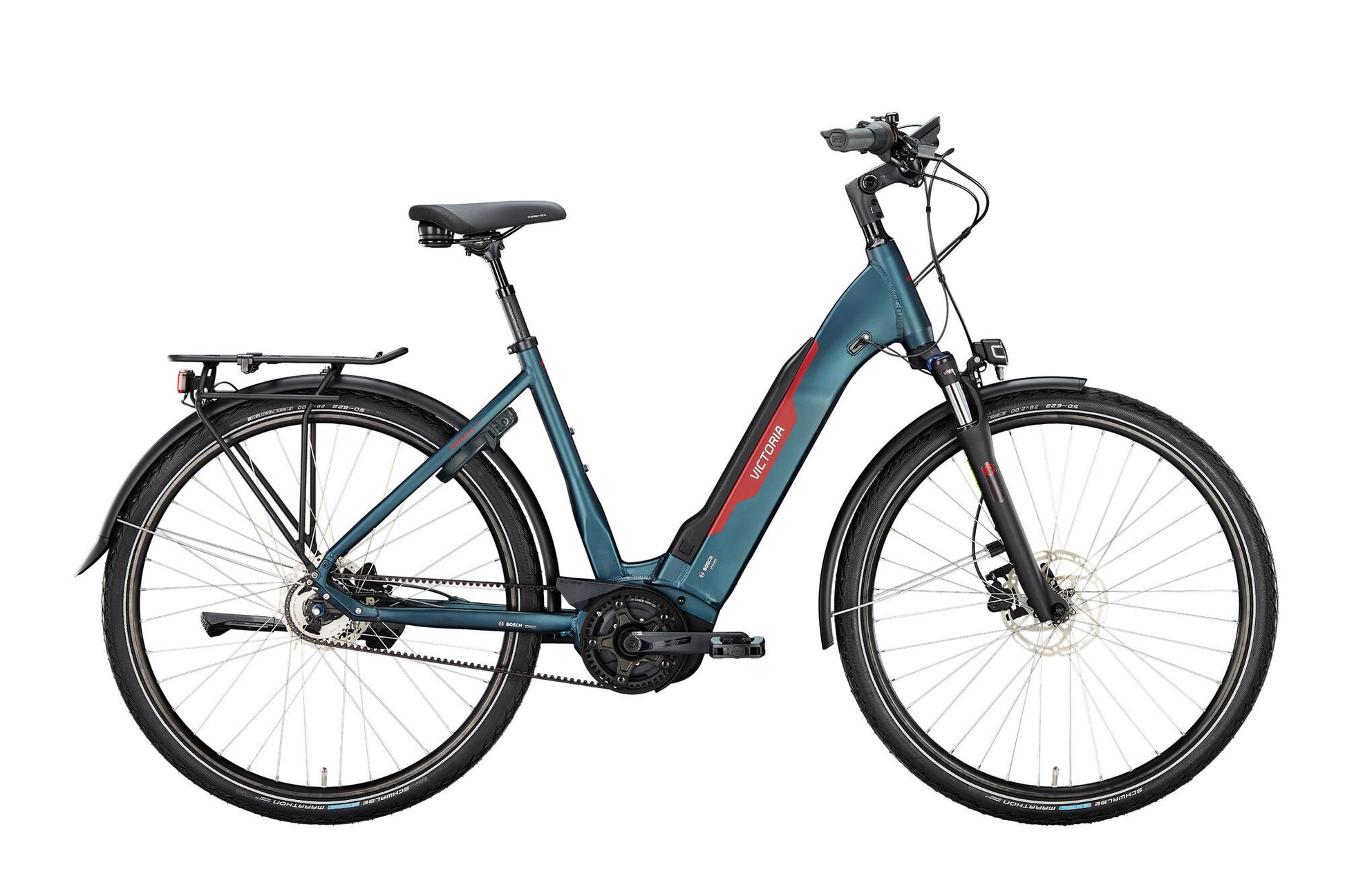 Victoria elektrische trekkingfiets tresalo 7 (#1) ebike vic.tresalo 7 28 52 wave 5sp cb dark night