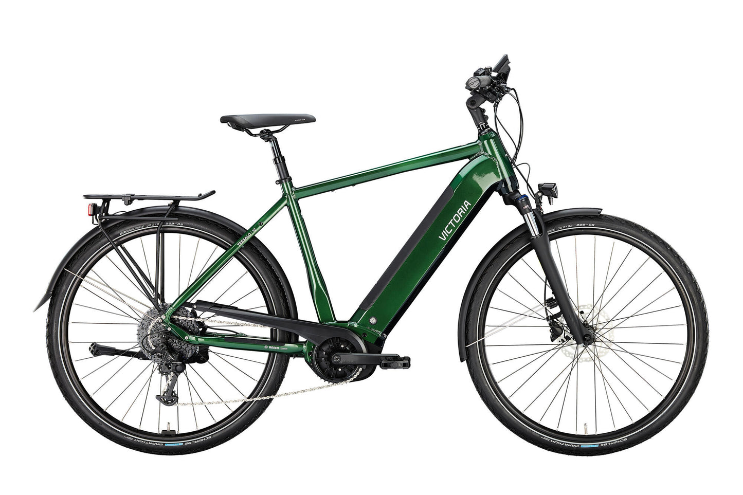 Victoria elektrische trekkingfiets tresalo 12 mod. 24 ebike vict.tres. 12 28 55 diam. 9sp emerald green