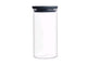 Brabantia voorraadpot - stapelbaar - 1,1 l - glas