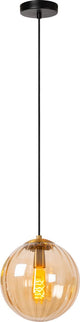 Lucide monsaraz - hanglamp - ø 25 cm - 1xe27 - amber