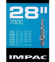 Imp Binnenband (by Schwalbe) SV28 Race, 28x1 ETRTO 20 28-622 630, Ventiel: Frans 60mm