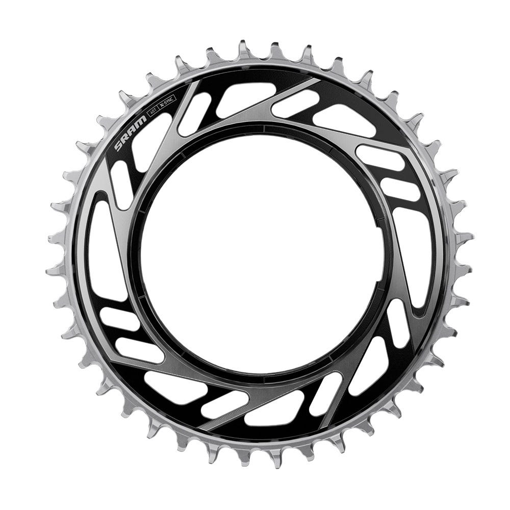 Sram kettingblad red 44t x-sync e1 threaded mount black silver