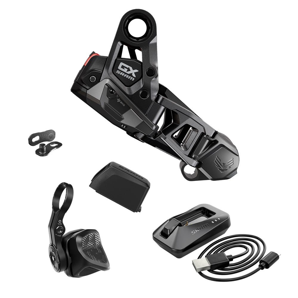 Sram achterderailleur eagle 70 90 upgrade-kit van mechanisch naar elektrisch