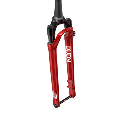 Rockshox voorvork rudy ultimate race day 2 700c 12x100 30mm electric red 45 offset