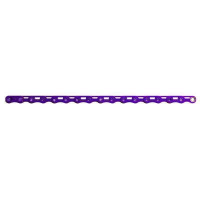 Sram ketting force e1 flattop 12 13speed 114 links with powerlock paars