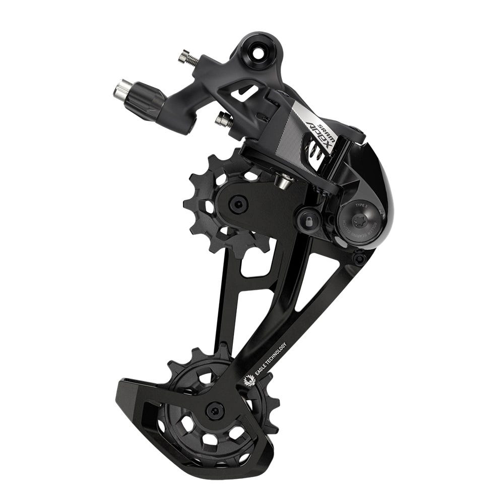 Sram achterderailleur apex eagle d1 12 speed max. 52t mechanisch