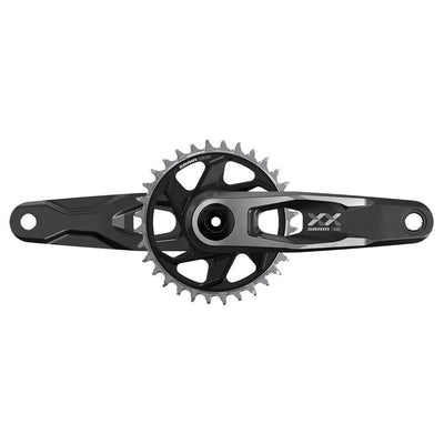 Sram crankset xx downhill cl55 dub mtb - 165mm 34t t-type zwart