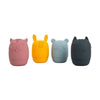 Bigjigs siliconen baddieren - 4st.