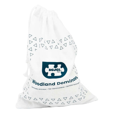 Bigjigs houten domino wilde dieren