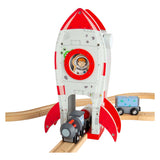 Bigjigs houten rails - raket - afbeelding 2