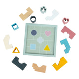 Bigjigs houten mozaiekpuzzel - 14st. - afbeelding 3