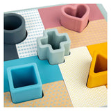Bigjigs houten mozaiekpuzzel - 14st. - afbeelding 4
