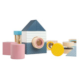 Bigjigs houten sensorische blokken - 14dlg. - afbeelding 4