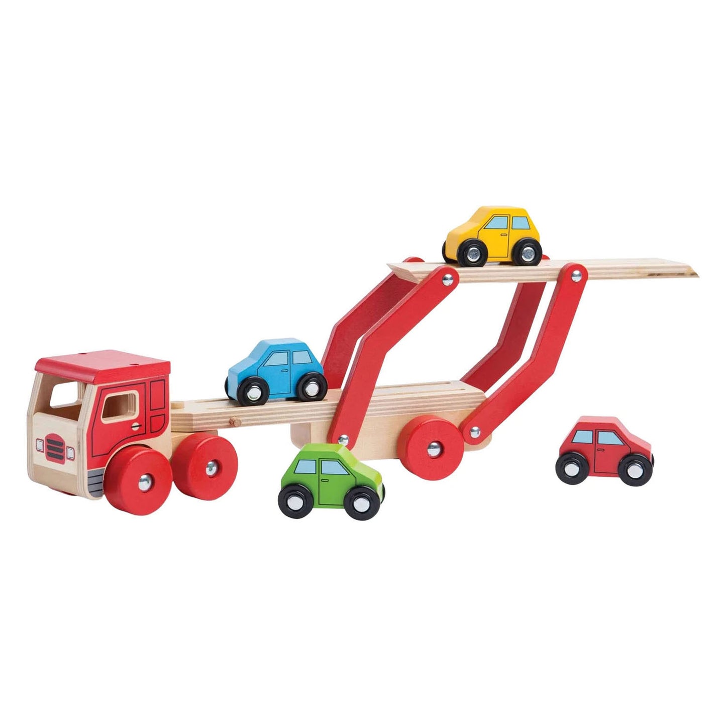 Bigjigs houten auto vrachtwagen