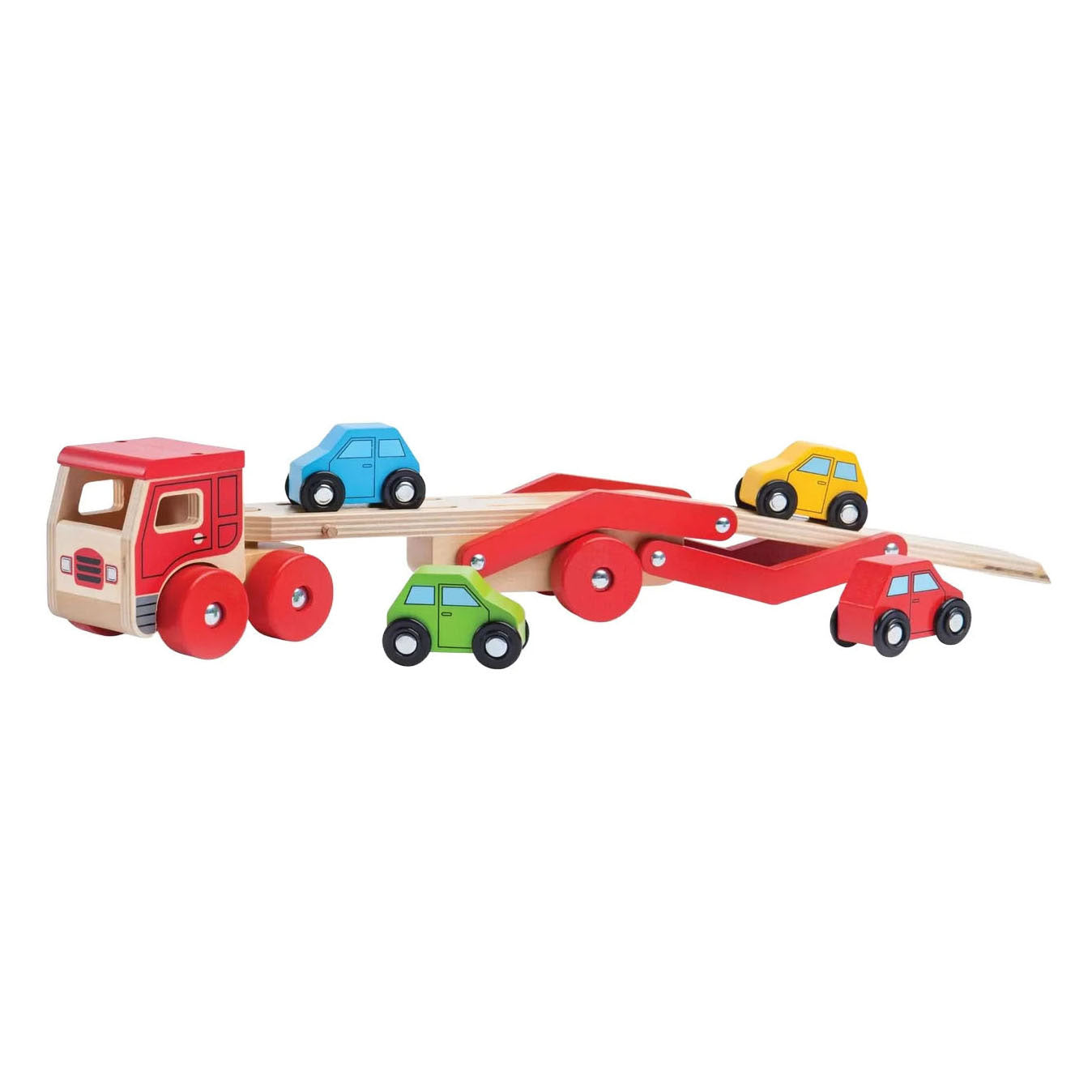 Bigjigs houten auto vrachtwagen