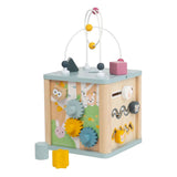 Bigjigs houten vormenstoof met kralenspiraal - 5dlg. - afbeelding 2