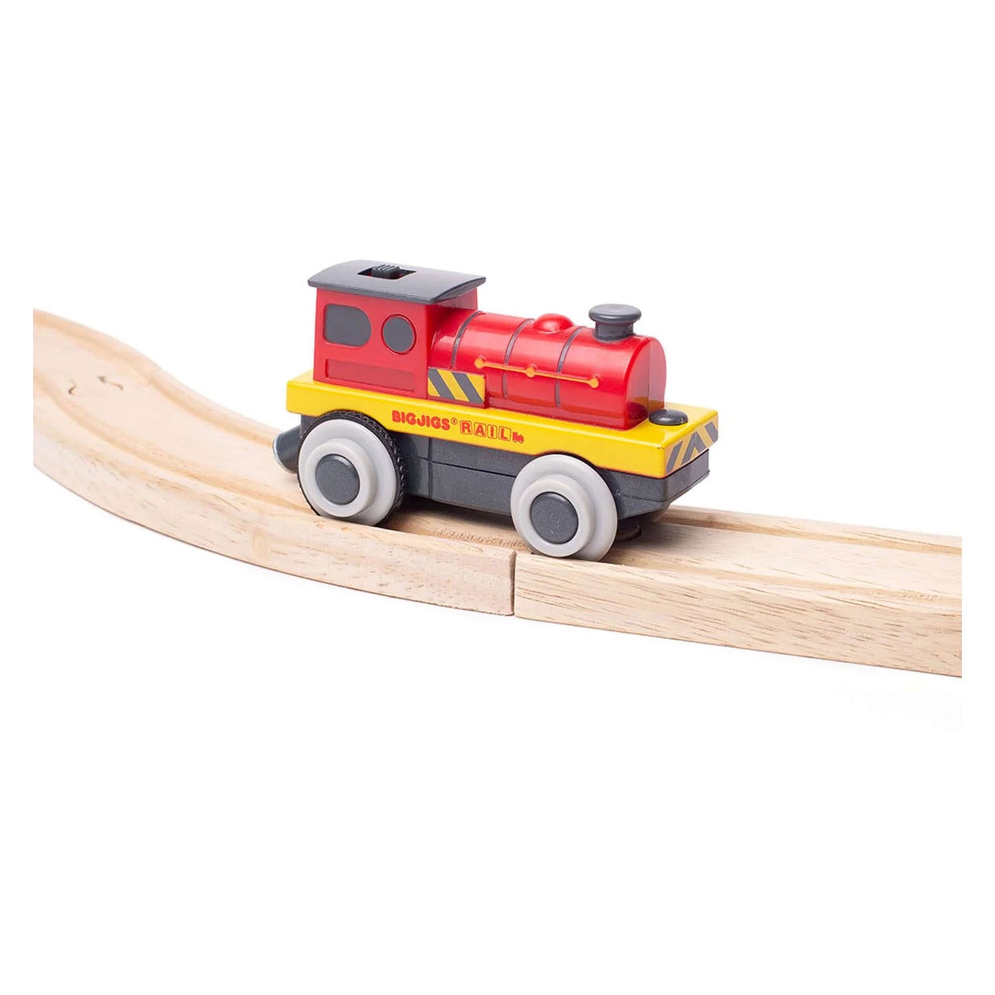 Bigjigs rail aangedreven lokomotief voor houten treinbanen