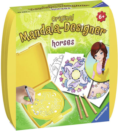 Mandala-designer ravensburger mini - horses