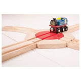 Bigjigs houten rails - 4-richting draaiplateau - afbeelding 2