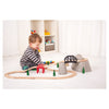 Bigjigs houten rails - berg, rails en kleine berg