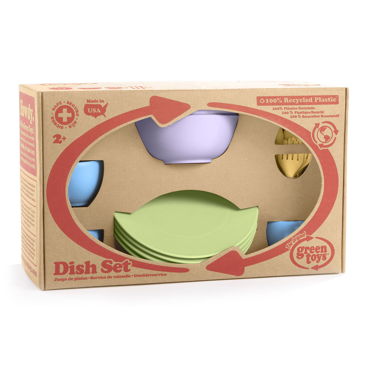 Green toys servies
