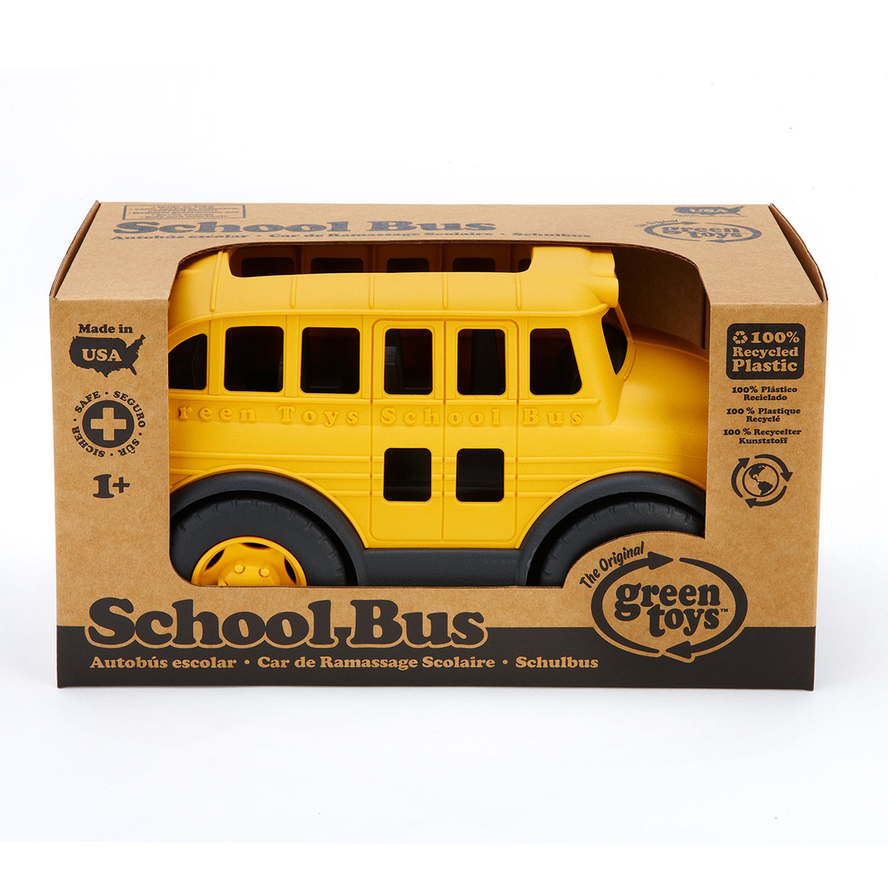 Green toys speelgoed speelgoed schoolbus geel - green toys