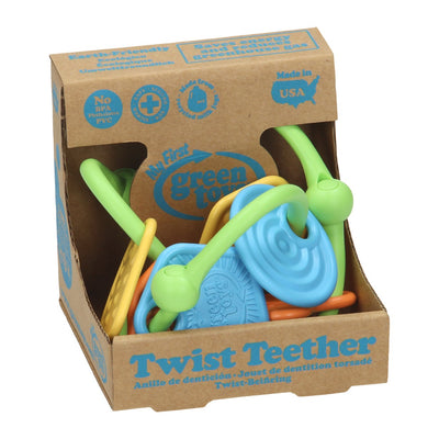 Green toys twist teether bijtspeelgoed