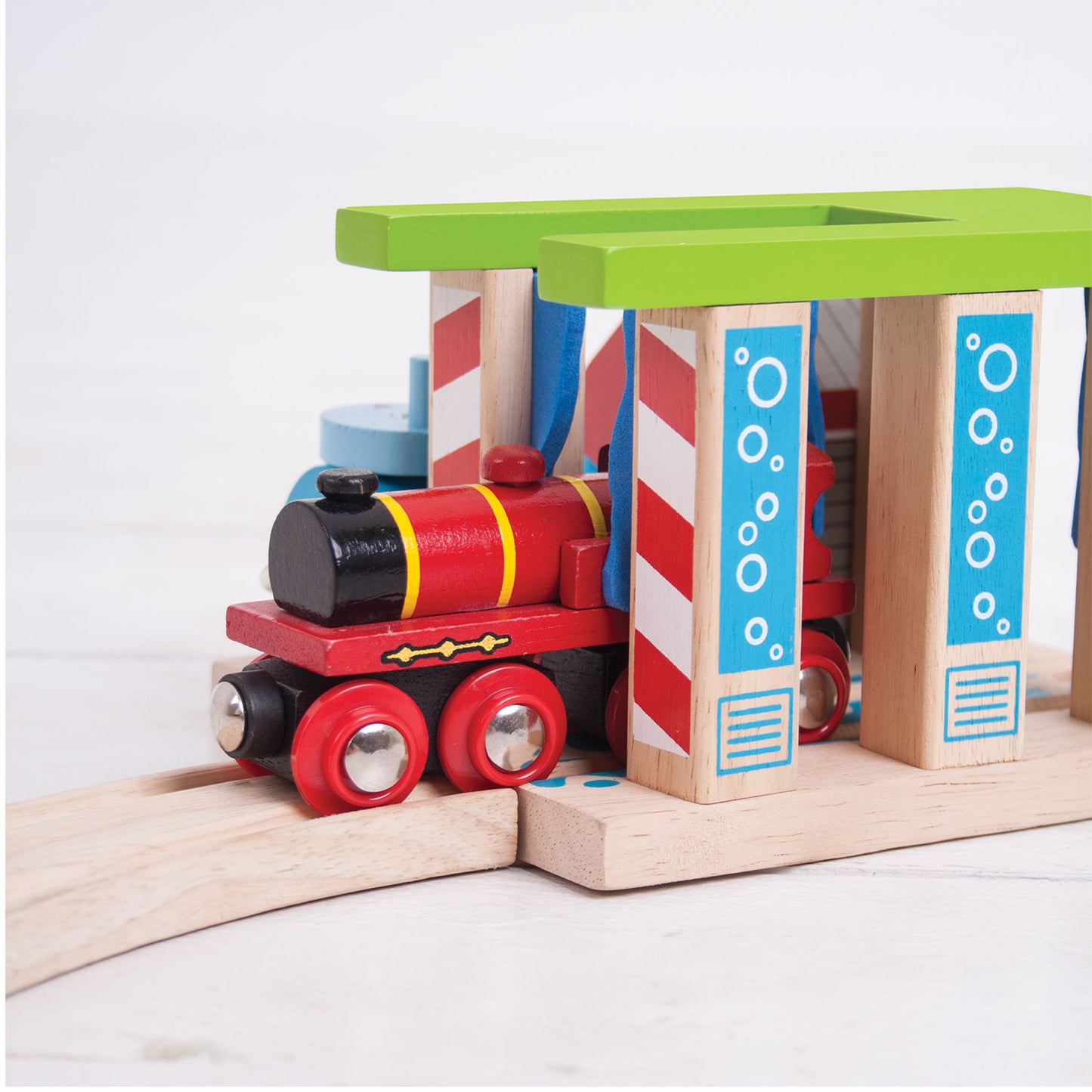 Bigjigs rails - wasstraat