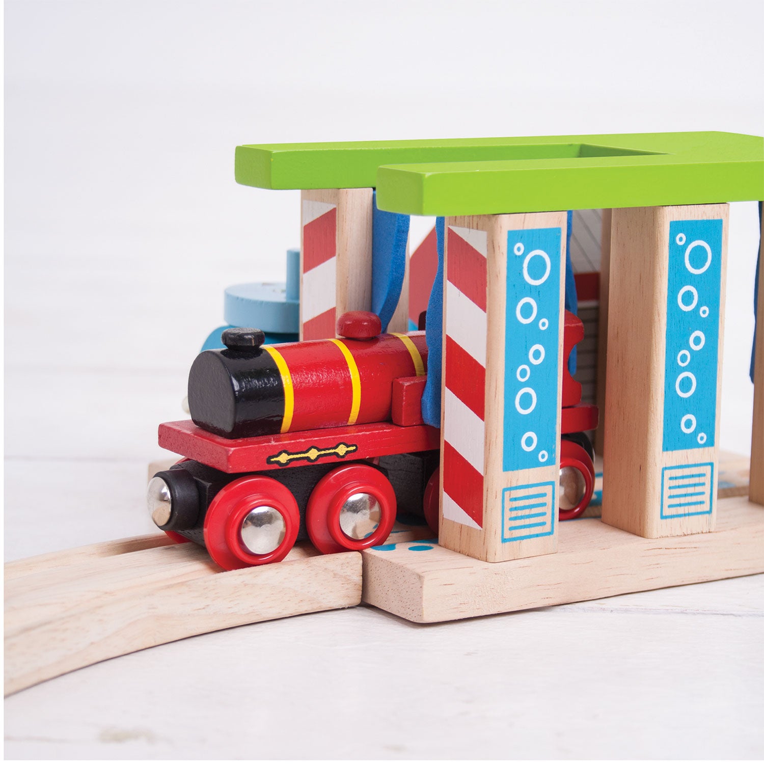 Bigjigs rails - wasstraat