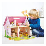 Bigjigs houten villa - afbeelding 4