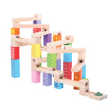 Bigjigs houten knikkerbaan, 53dlg. - afbeelding 1