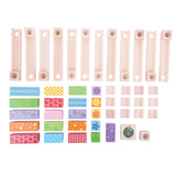 Bigjigs houten knikkerbaan, 53dlg. - afbeelding 3