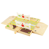 Bigjigs houten rails - spoorwegovergang - afbeelding 1