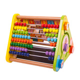Bigjigs speelgoed telraam met letters en krijtbord - green toys - afbeelding 2