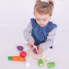 Bigjigs toys bigjigs houten kistje met snijgroenten groente
