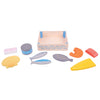 Bigjigs houten kistje met vis