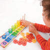 Bigjigs speelgoed leren tellen telraam - green toys