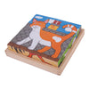 Bigjigs houten blokpuzzel boerderijdieren