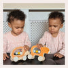 Bigjigs toys bigjigs houten duw egel, 100%fsc
