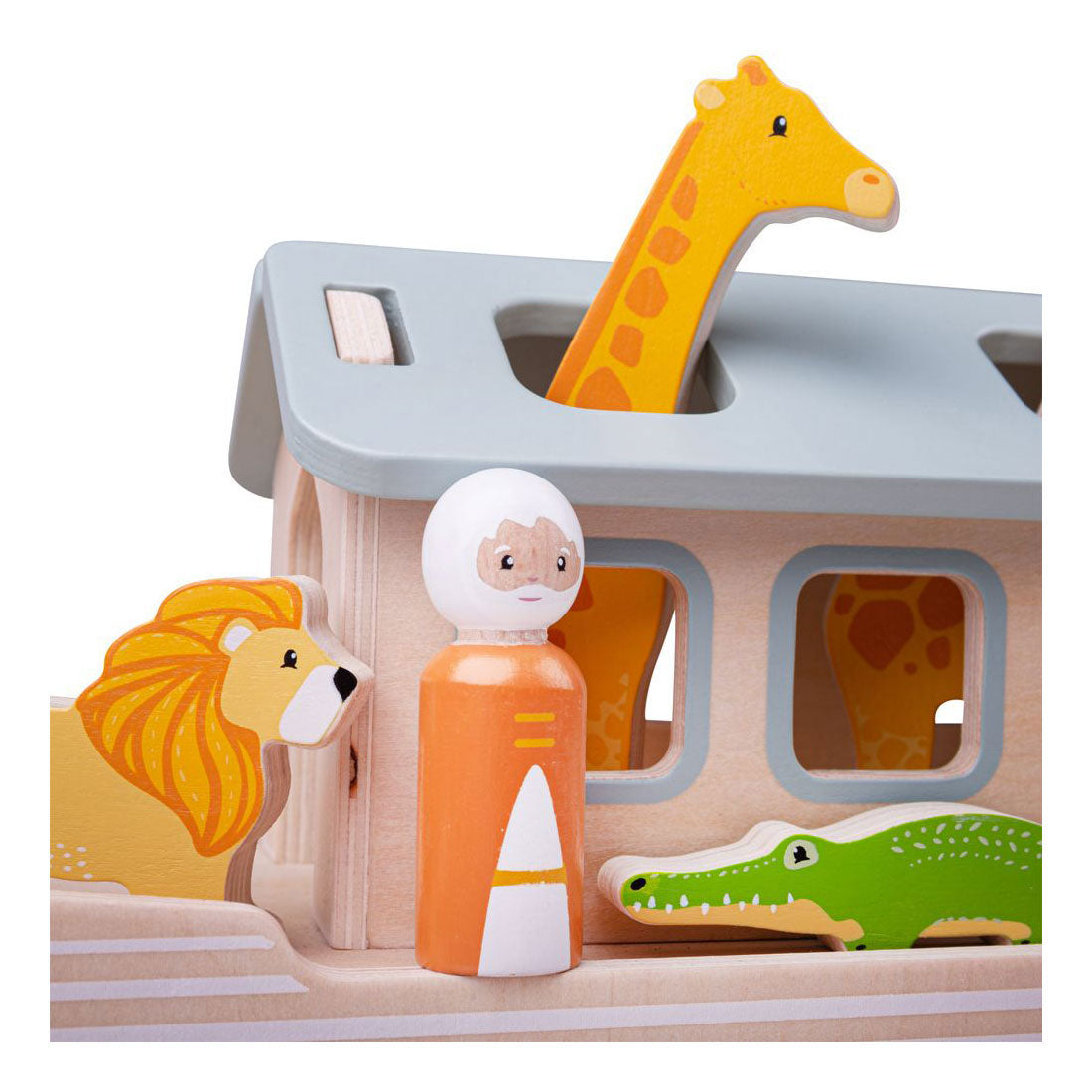 Bigjigs ark van noach, 100% fsc