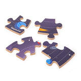 Bigjigs vloerpuzzel zonnestelsel rond, 39cm - afbeelding 3