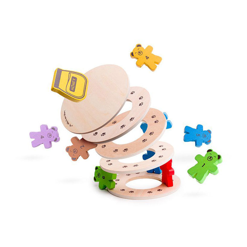 Bigjigs tuimelende teddies