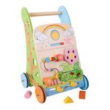 Bigjigs flower activity loopwagen - afbeelding 1