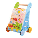 Bigjigs flower activity loopwagen - afbeelding 3