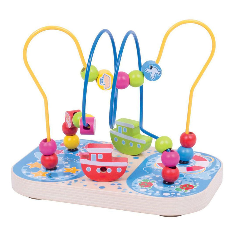 Bigjigs toys kralenframe marine zee bb127