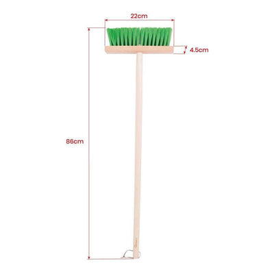Bigjigs houten bezem lange steel - 88 cm