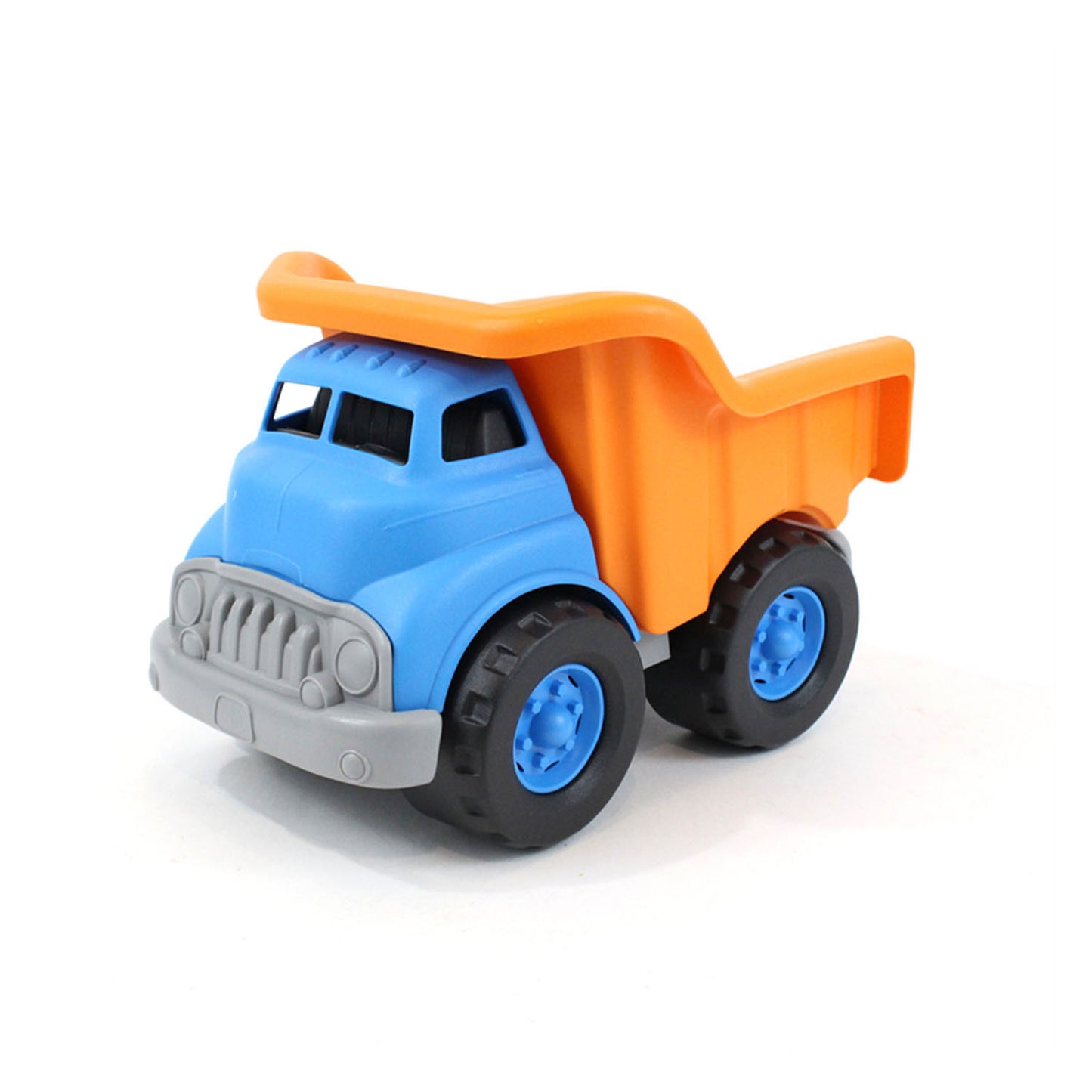 Green toys kiepvrachtwagen blauw oranje
