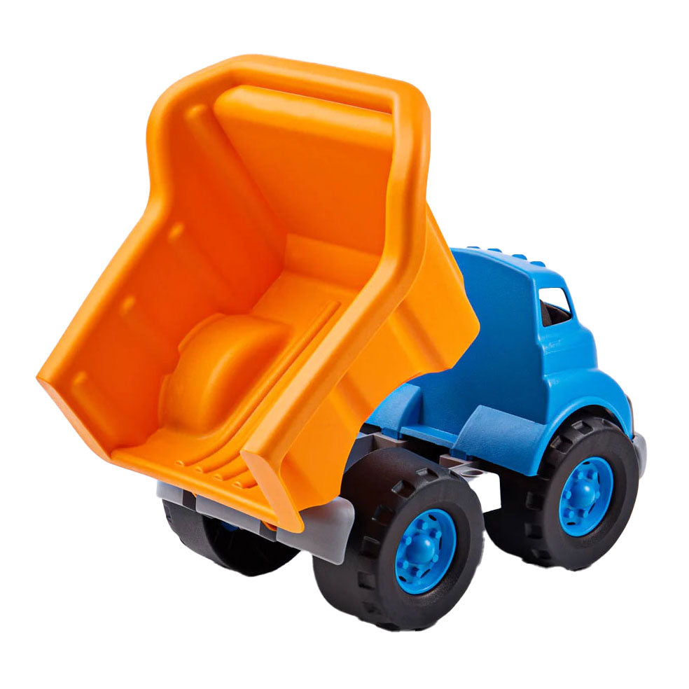 Green toys kiepvrachtwagen blauw oranje